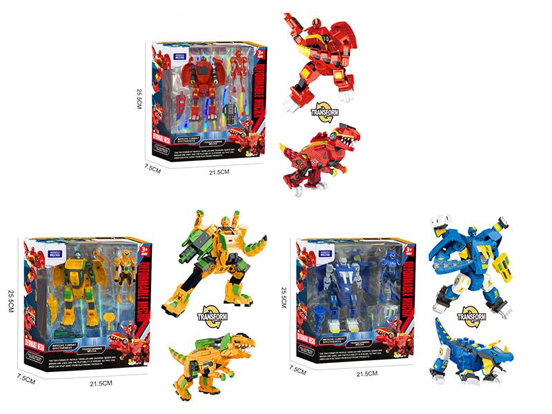 Dinosaur Deformable Mecha 1PCS
