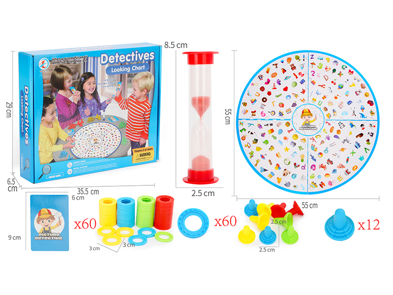 Detective Map Finding Desktop Game