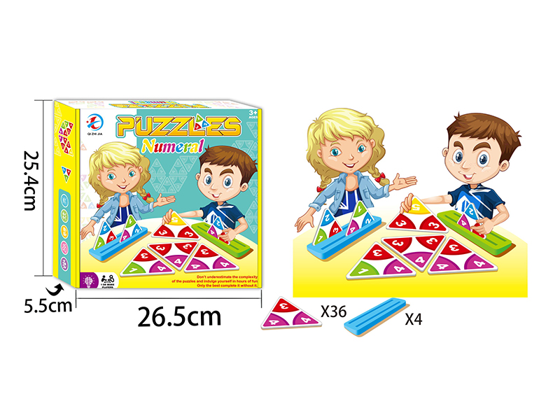 Digital Triangle Puzzle