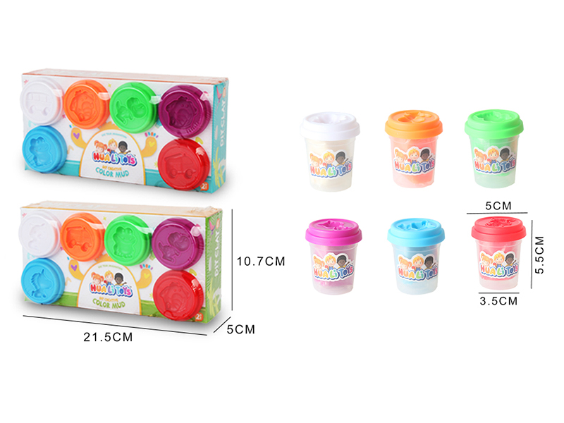 DIY Creative Color Mud 6 Cans