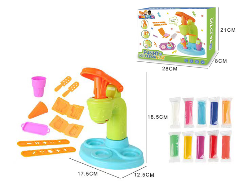 Color Mud Ice Cream Machine Set