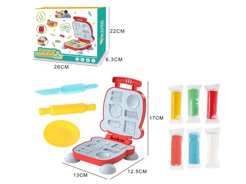Hamburger Machine Color Mud Set