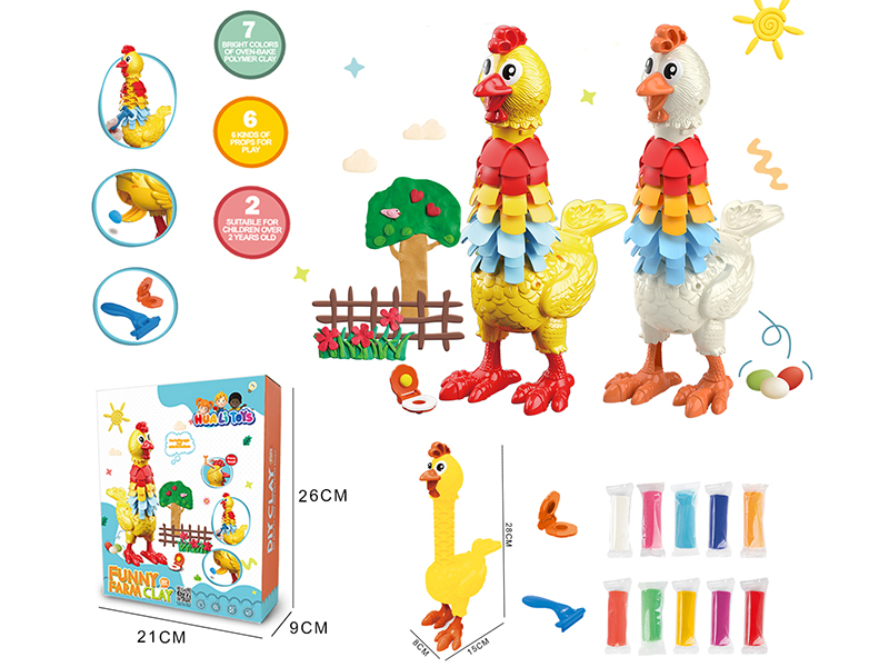 Chicken Color Mud Set