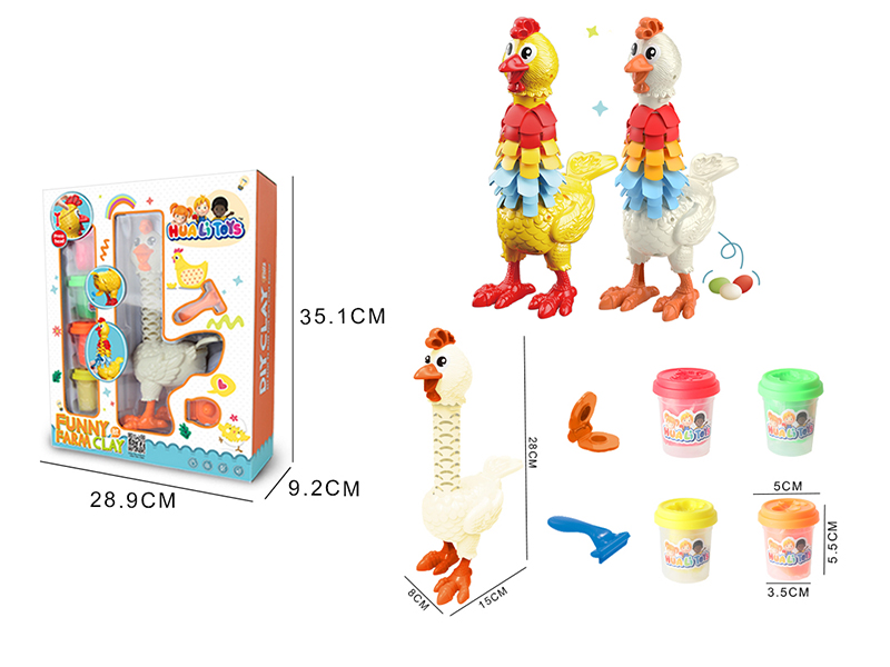 Chicken Color Mud Set