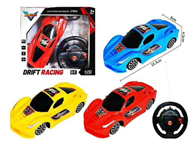 R/C 2Ch Racing Car-Steering Wheel