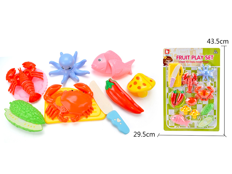 Cutting Seafood/Vegetable Set 10pcs