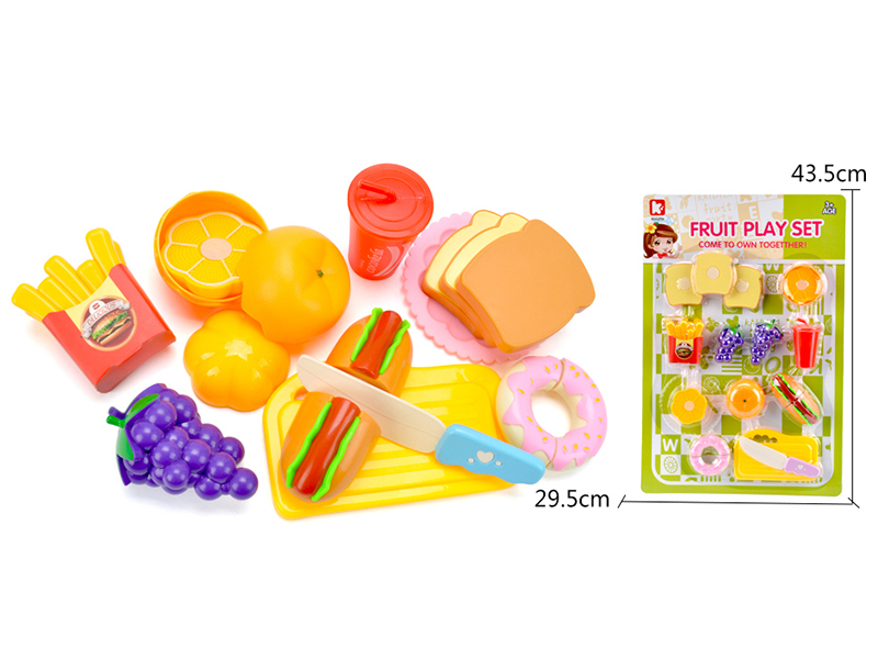 Fruits/Pastry Cutting Toys 10pcs