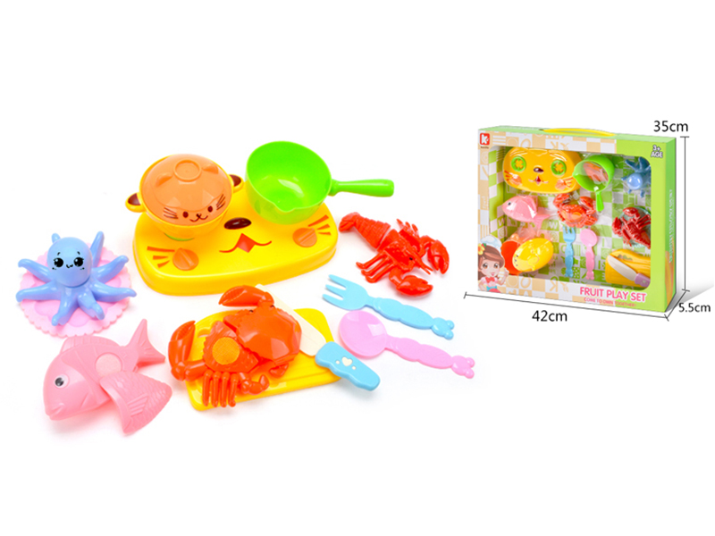 Seafood Cutting Toys 13pcs