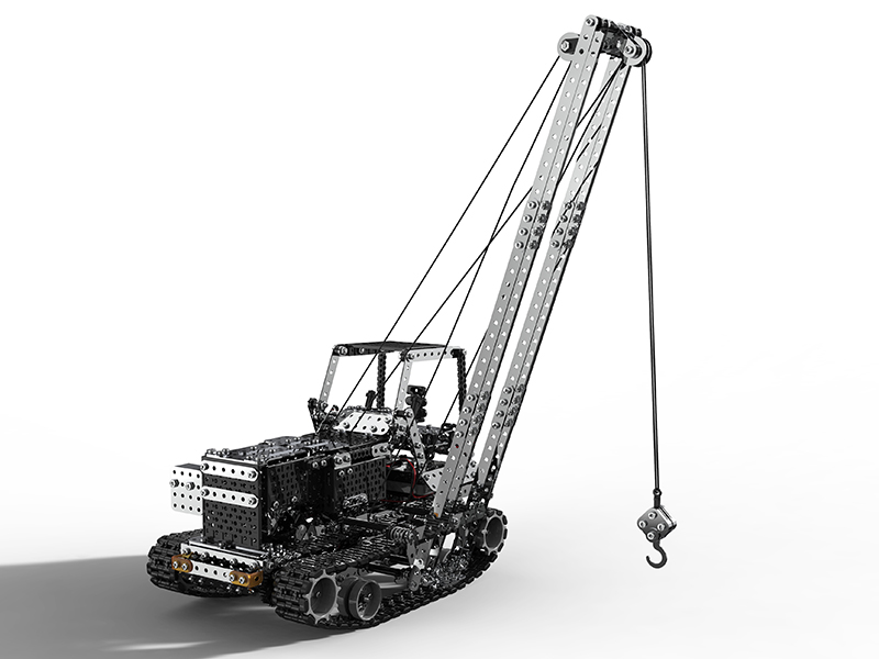12-Channel Remote Control DIY Crane 1745pcs