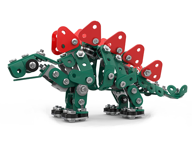 DIY Stainless Steel Triceratops 253PCS