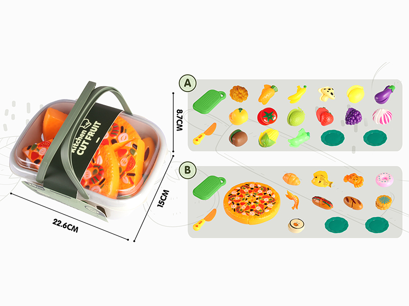 Storage Basket Cutting Toys