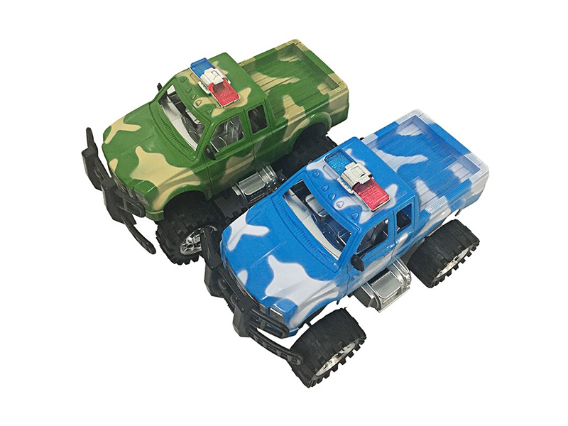 Friction Camouflage Pickup Off-Road Military Vehicle