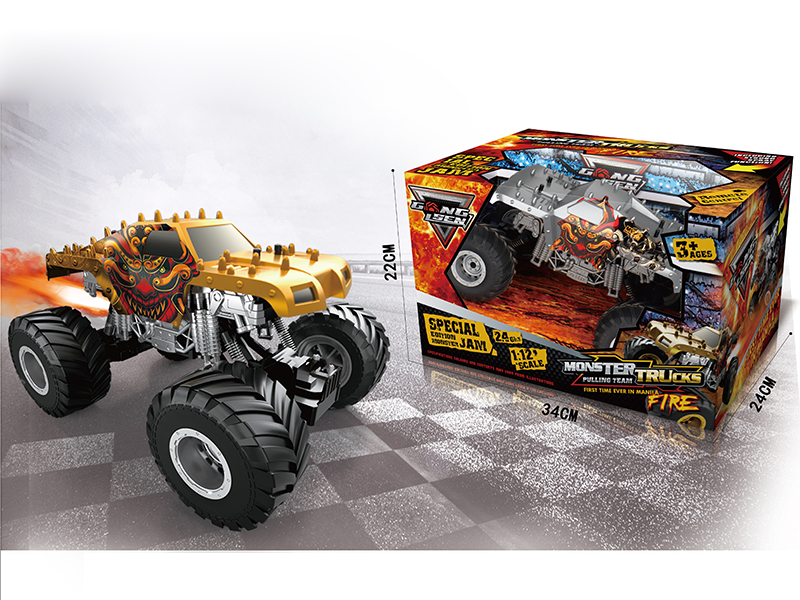 2.4G Remote Control 2WD Monster Truck