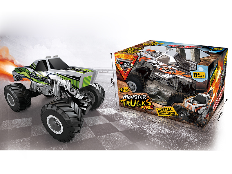 2.4G Remote Control 2WD Monster Truck