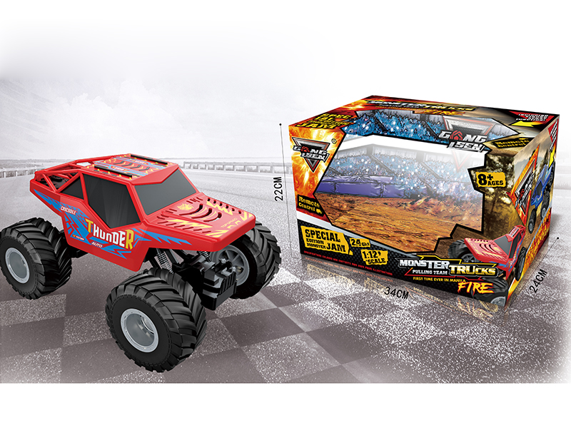 2.4G Remote Control 2WD Monster Truck