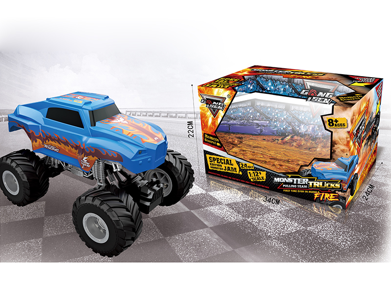 2.4G Remote Control 2WD Monster Truck