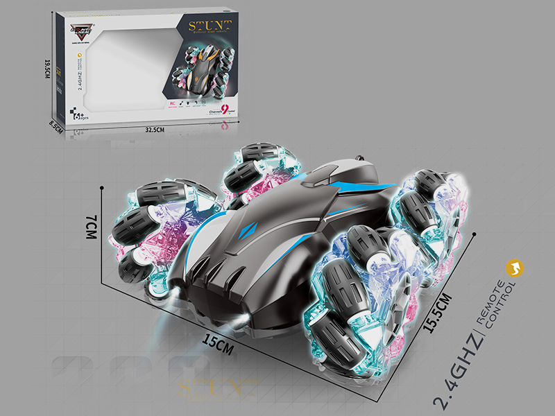 2.4G Remote Control Double-Sided Stunt Car(usb,Light)
