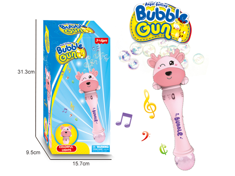 Electric Deer Bubble Stick(Light And Music)