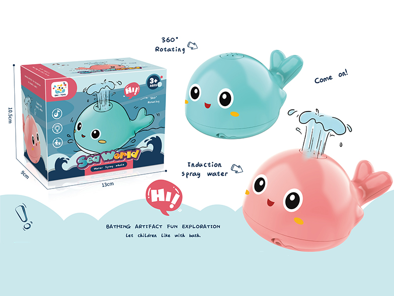 B/O Water Jet Dolphin Toy