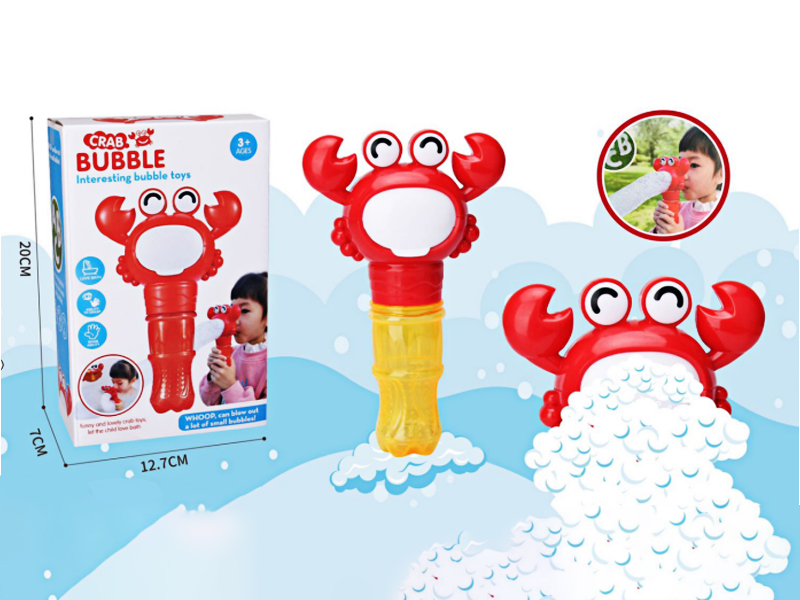 Crab Bubble Machine