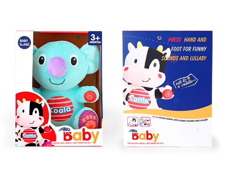 Plush Soothe Koala With Funny Sound And Lullaby