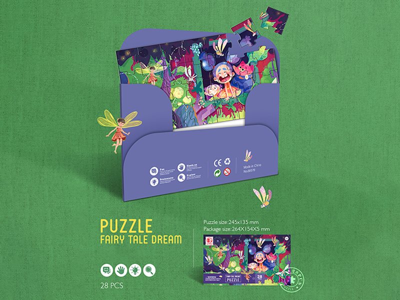 Fairy Tale Dream Envelope Puzzle