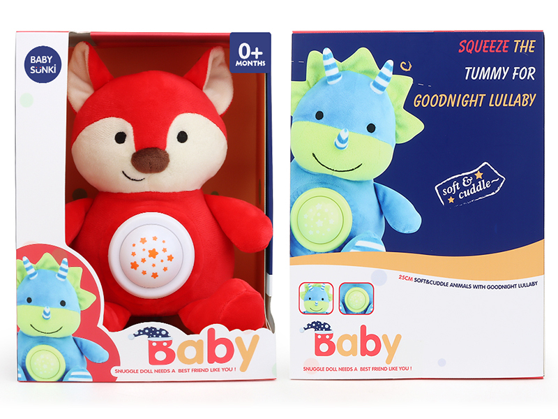 Plush SootheFox With Sound And Light