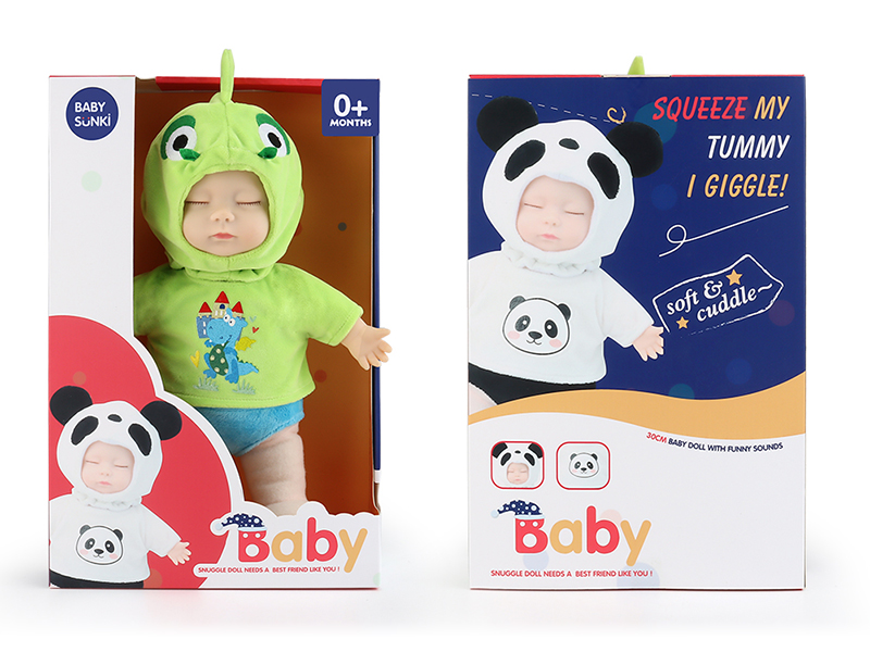 Plush Soothe Dinosaur Doll With Laughter