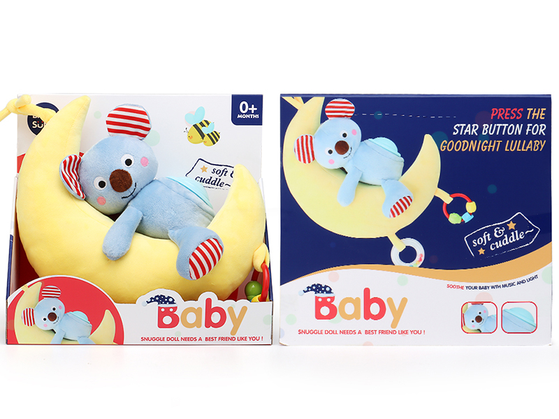 Plush Soothe Moon Koala With Sound And Light