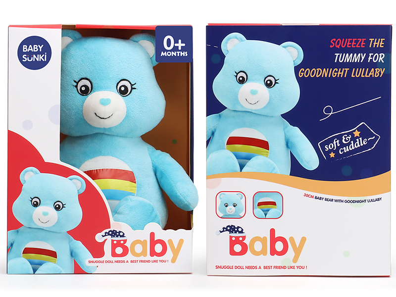 Plush Soothe Bear With Sound And Light