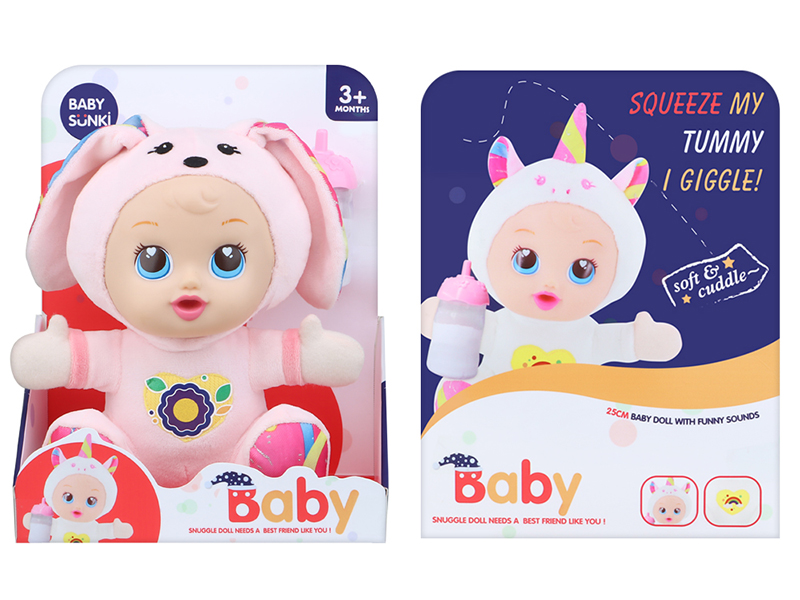 Plush Rabbit Doll With Laughter