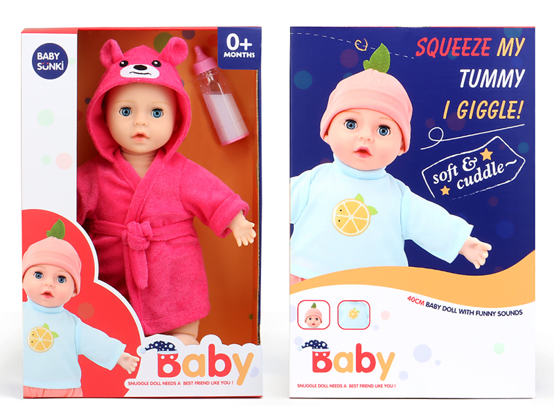 Plush Soothe Baby Doll With Laughter