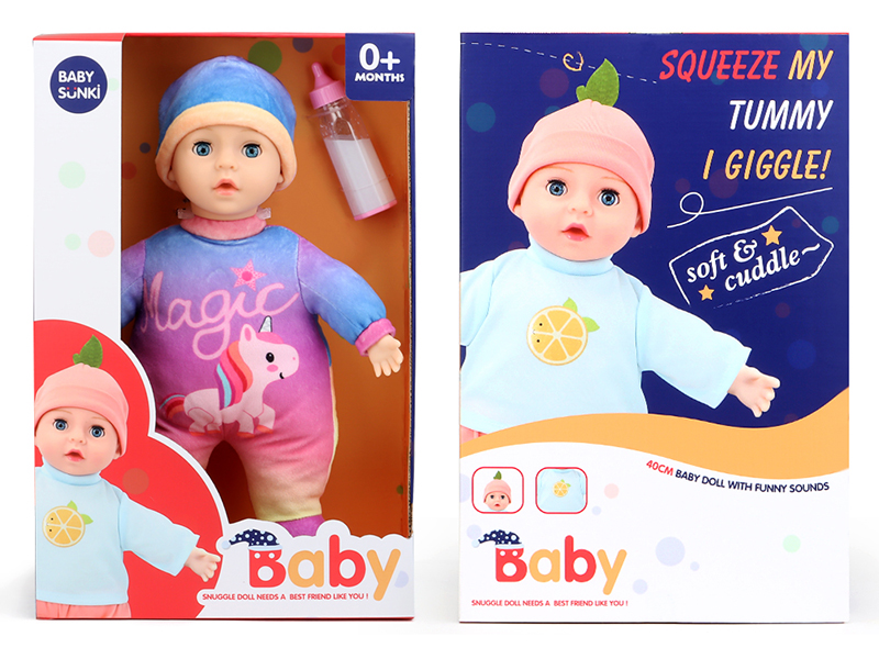 Plush Soothe Baby Doll With Laughter