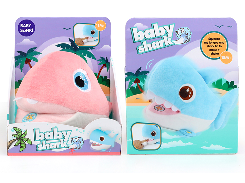 Plush Dolphin With Music And Vibration