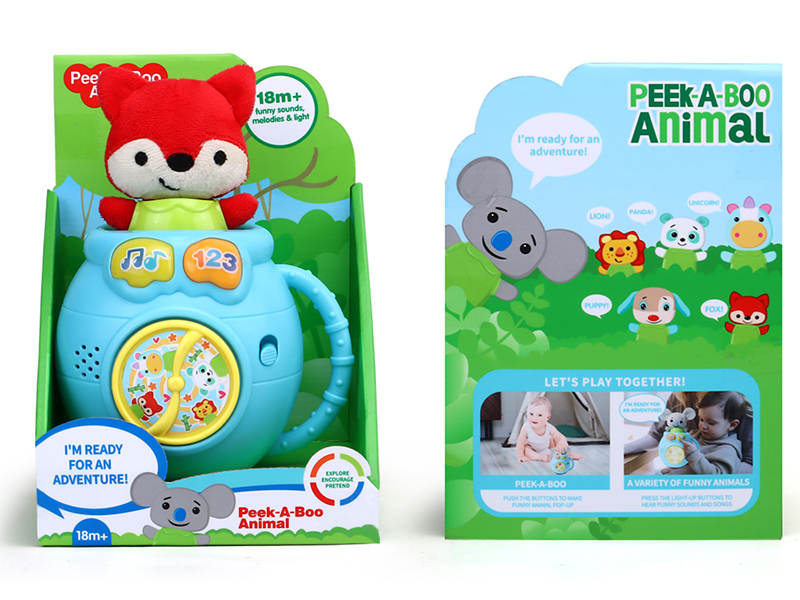 Baby Toys Peek-A-Boo Animal Fox