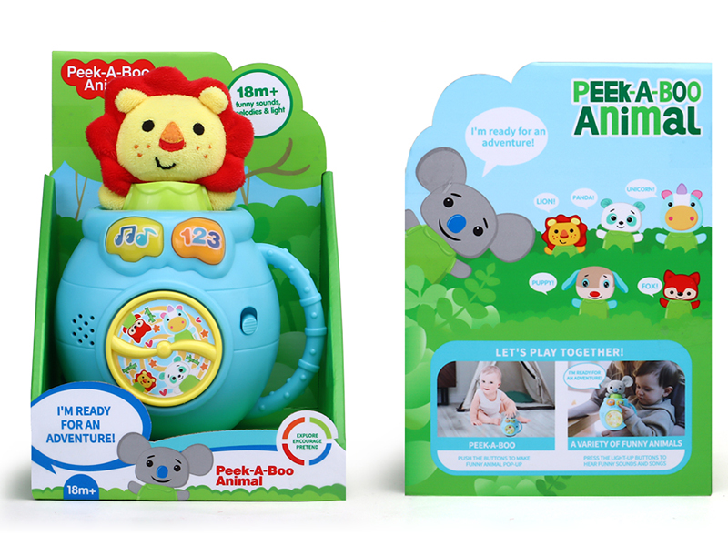 Baby Toys Peek-A-Boo Animal Lion