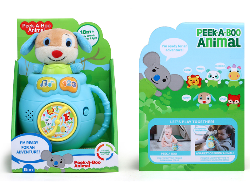 Baby Toys Peek-A-Boo Animal Dog