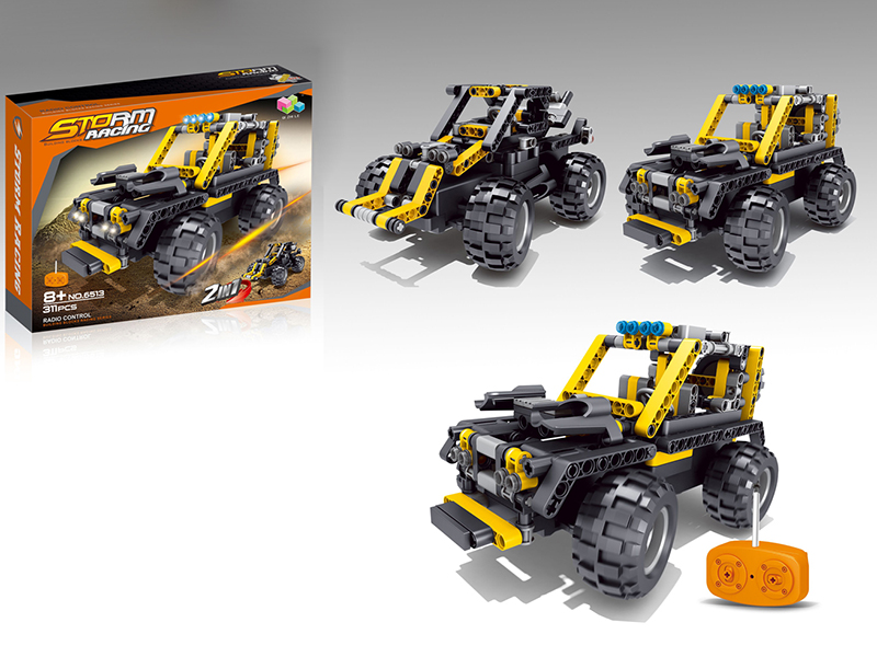 2 In 1 Remote Control Building Blocks Car 311PCS