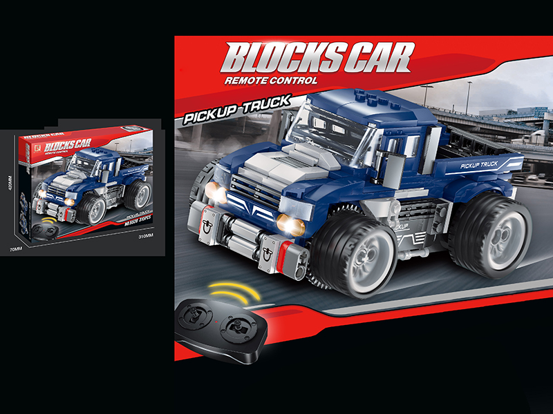 2.4G Remote Control Pickup Truck Building Blocks 317pcs