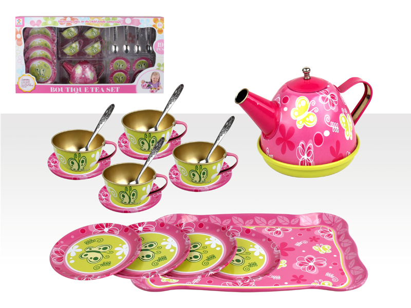 Horsemouth Butterfly Tea Set With Spoon