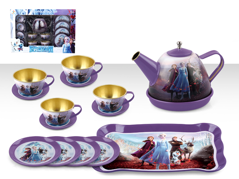 Tinplate New Ice And Snow Tea Set