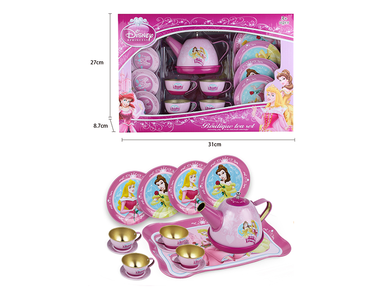 Tinplate Princess Tea Set
