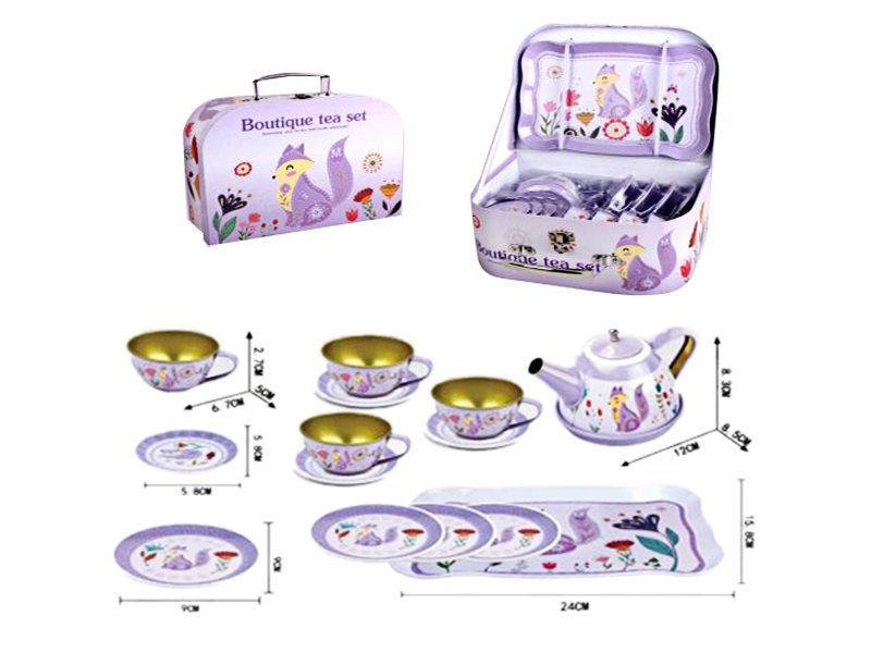Fox Tea Set Gift Box