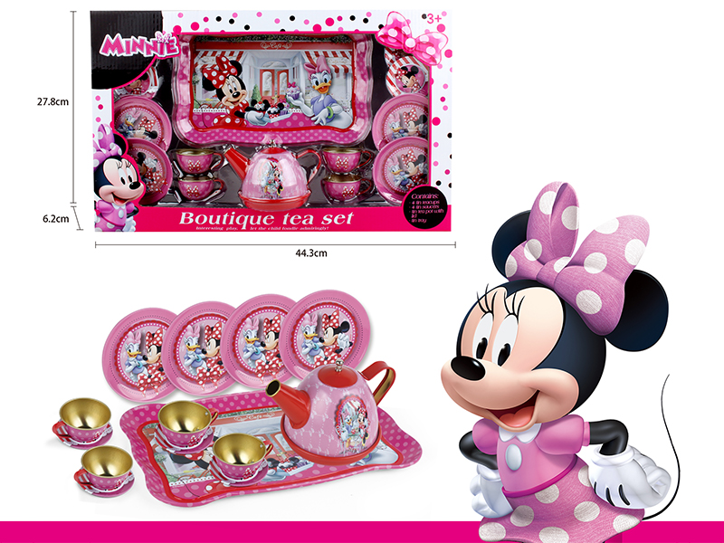 Tinplate Minnie Tea Set