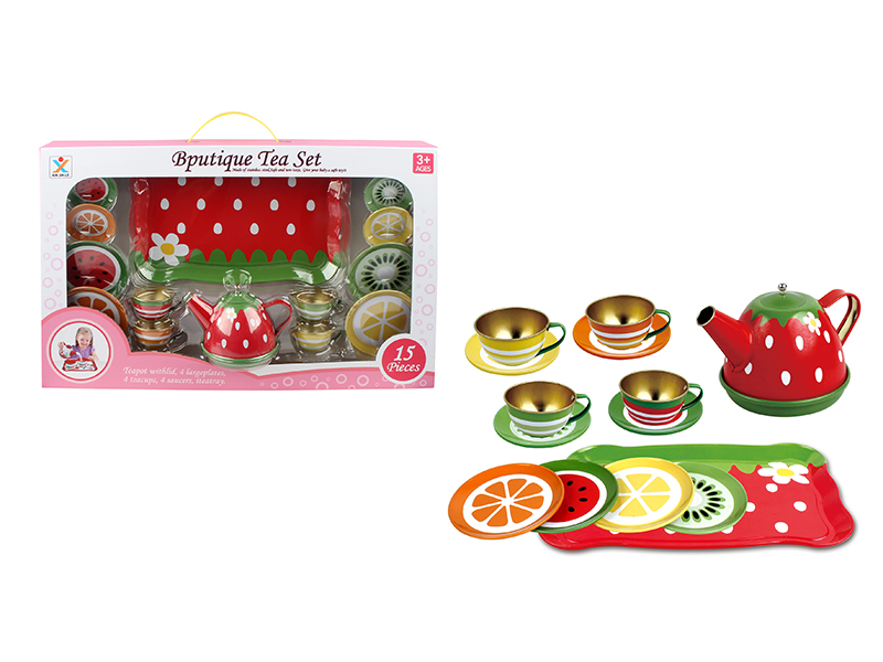 Tinplate Fruit Tea Set