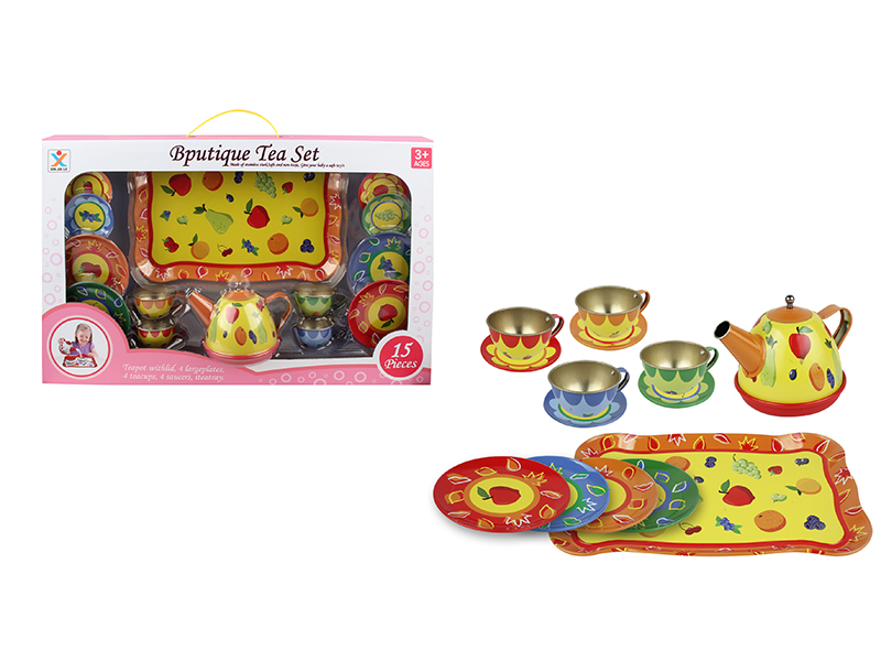 Tinplate Fruit Tea Set
