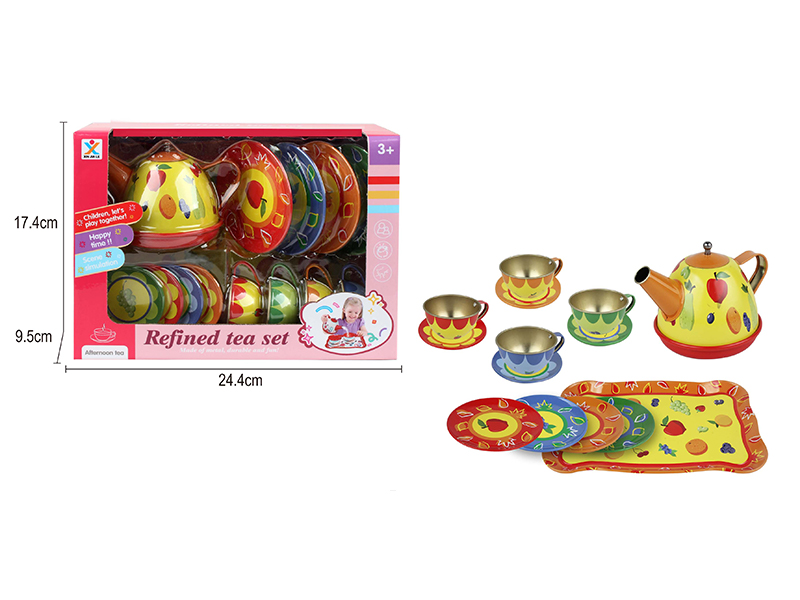Tinplate Fruit Tea Set