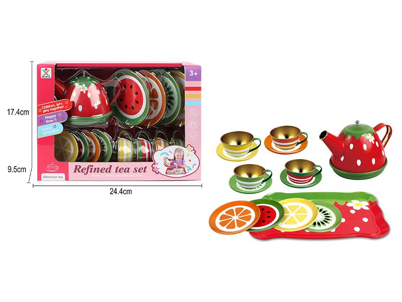Tinplate Fruit Tea Set