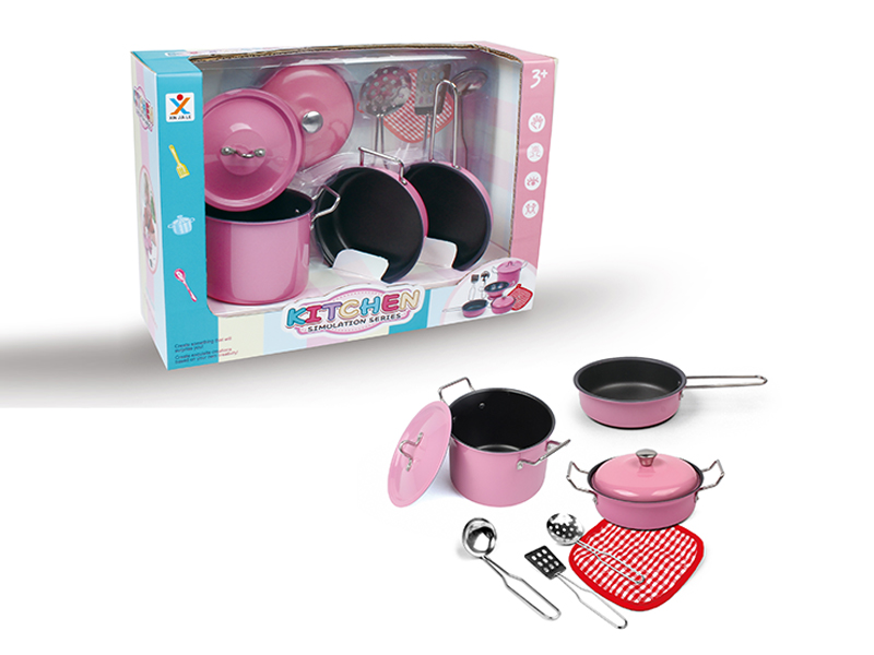 Stainless Steel Tableware Toys (Paint Baking)