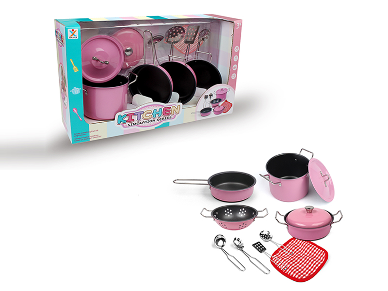 Stainless Steel Tableware Toys (Paint Baking)